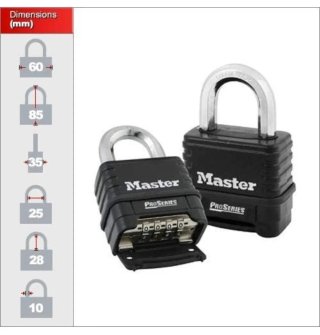 Candado gama alta Master Lock ProSeries 1178D