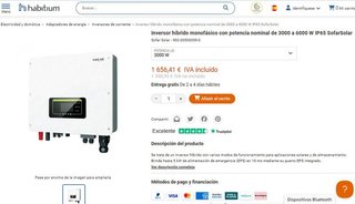 Inversor Híbrido Monofásico 3000W Sofar