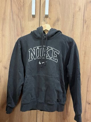Sudadera Nike Gris con Logo