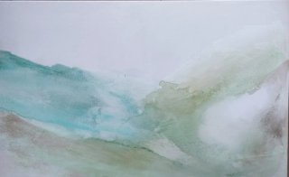 Lienzo pintado a mano