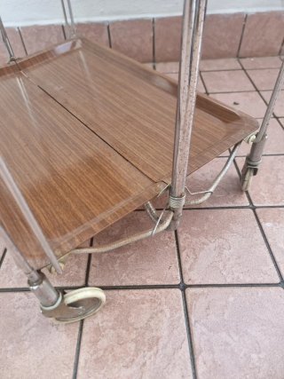Carrello di servizio vintage bremshey &co anni 60