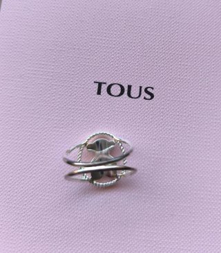 Anillo Tous Oso Plata