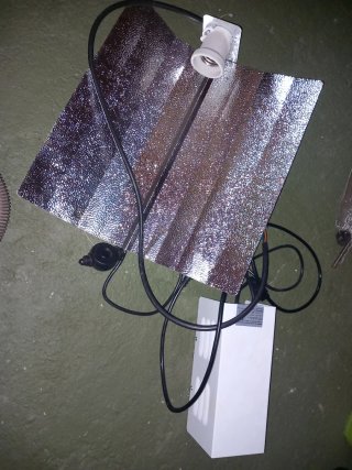 Reflector con balastro para cultivo