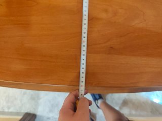 Mesa de escritorio de madera