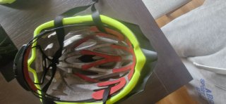 Casco Ciclismo MTB Amarillo y Negro