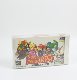 Super Mario RPG Super Famicom SFC SNES funda PET