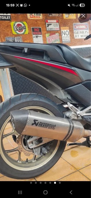 Honda Integra S 750 año 2016 Negra Automática