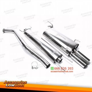 Sistema de escape de acero inoxidable TA Technix