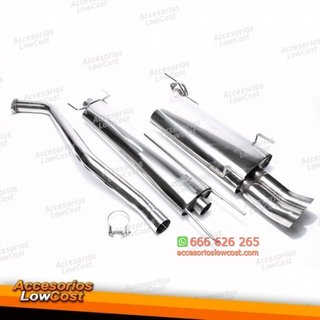 Sistema de escape de acero inoxidable TA Technix