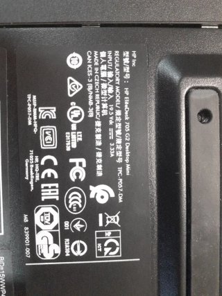 HP EliteDesk 705 G2 Mini PC