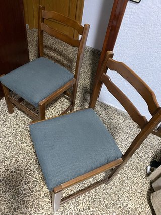 Juego de 5 Sillas de Comedor Madera