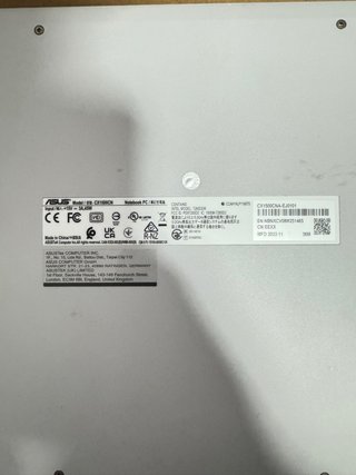 Portátil Asus Chromebook CX1500CN Plata