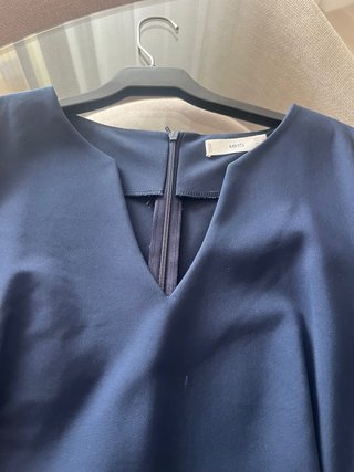 Vestido Mango azul talla L