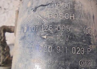 2401682 motor arranque 020911023p volkswagen golf