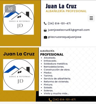 Trabajos de obras y reformas
