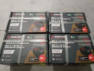 Parkside 20V/8Ah Batteria intelligente