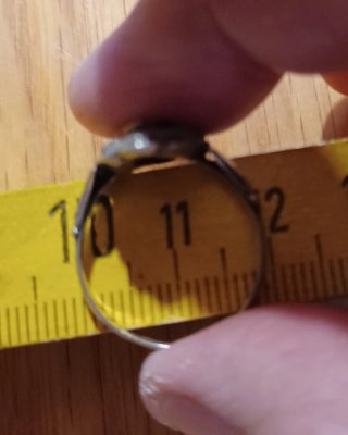 Anillo Plata Oro Marquesitas Piedra Rosa