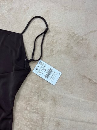 Vestido Martron marrón talla M