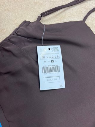 Vestido Martron marrón talla M
