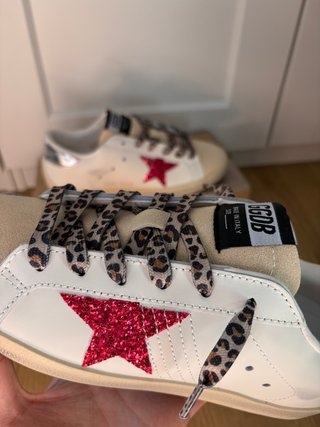 Golden Goose Superstar Rojo Blanco
