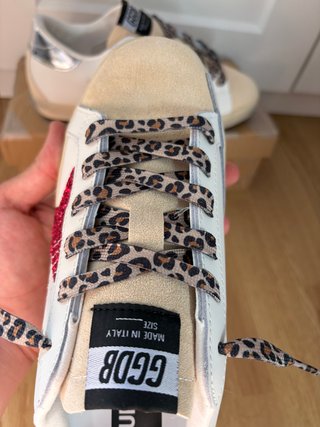 Golden Goose Superstar Rojo Blanco