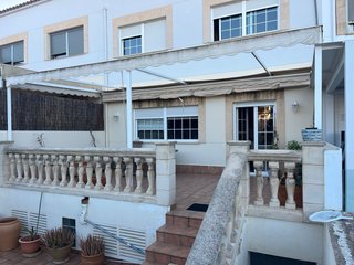Pérgola estructura metal y tela