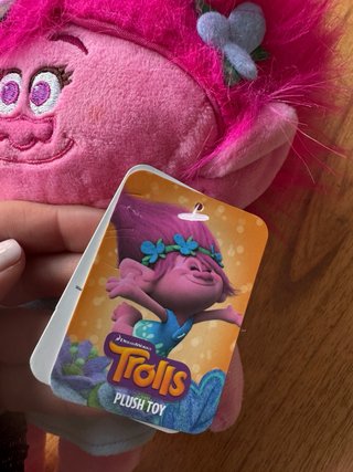 Peluche Trolls Poppy Rosa