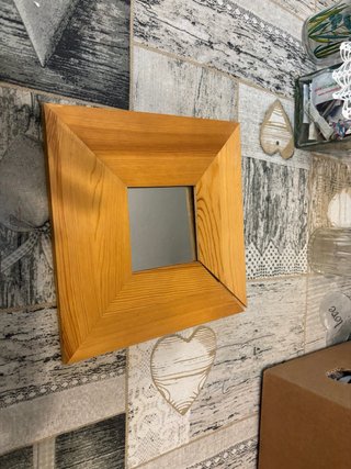 Specchio Ikea in legno