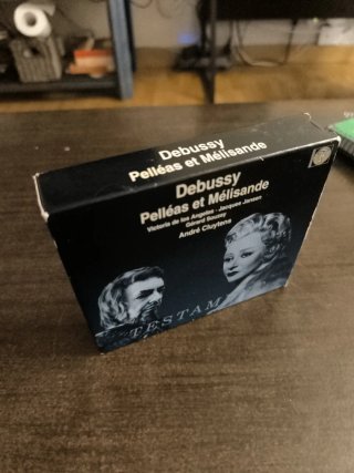 CD Debussy Pelléas et Mélisande Testament