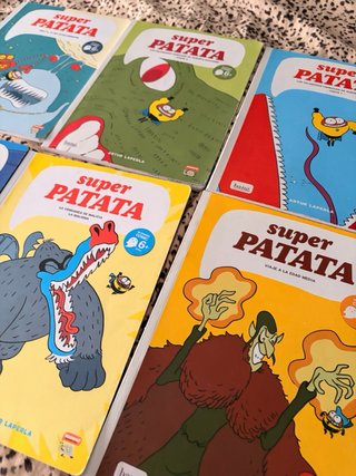 Lote comics primeros lectores: super patata...