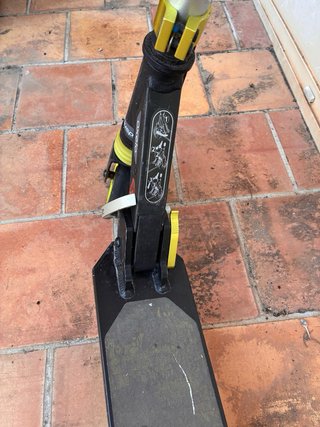 Patinete Oxelo Negro y Verde