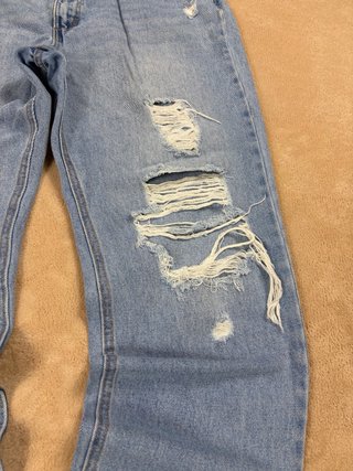 Vaqueros mujer rotos talla 42