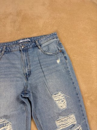 Vaqueros mujer rotos talla 42