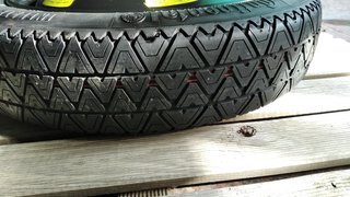 RUEDA DE REPUESTO BMW MERCEDES 135-80-17 NUEVA!!!