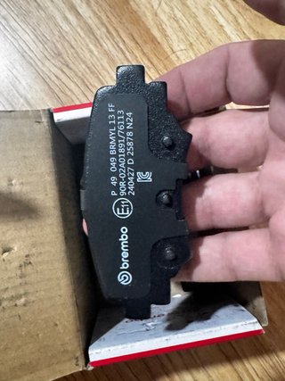 Pastillas freno brembo