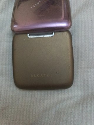 Alcatel One Touch 808 Plata/Negro