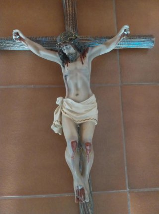 Crucifijo de pared