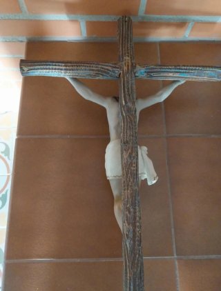 Crucifijo de pared