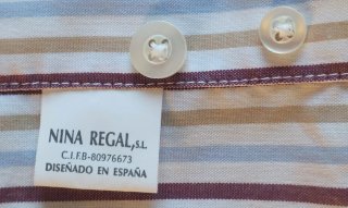 Camisa Rayas Azzo España Talla M