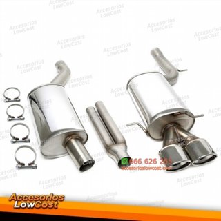 Sistema de escape TA Technix de acero inoxidable