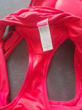 Bikini rosso imbottito tg. 3