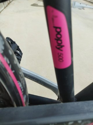 Bicicleta Infantil 24" Rosa Poply 500