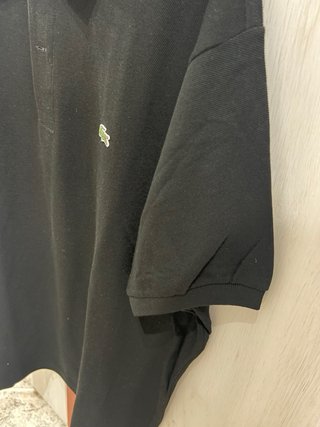 Polo Lacoste Negro Talla XXXL