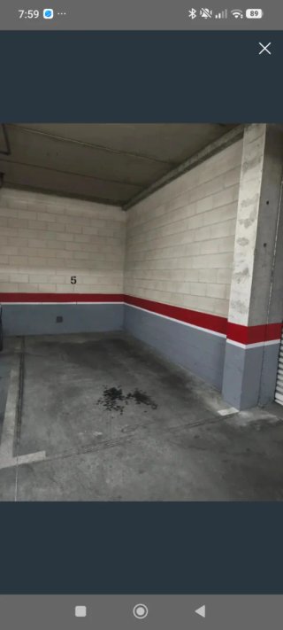 Plaza de garaje en alquiler