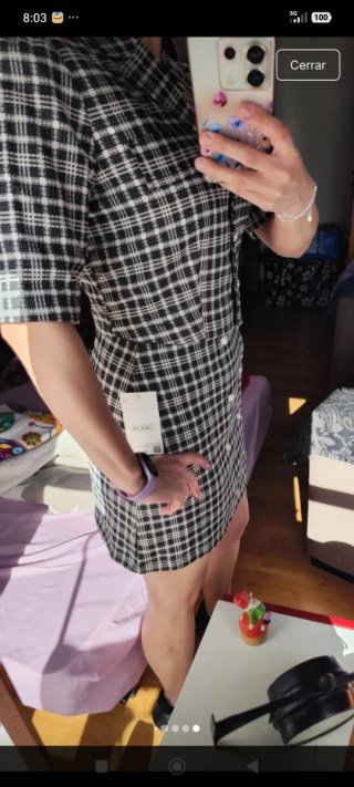 Conjunto Traje Chaqueta y Falda C&A