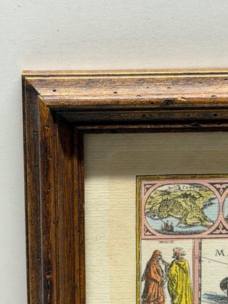 Cuadro Vintage Mapa África