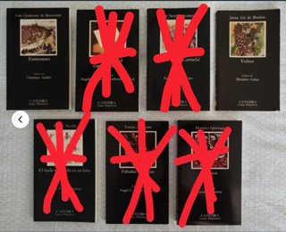 5€ x libro. Cátedra. Letras Hispánicas. Clásicos