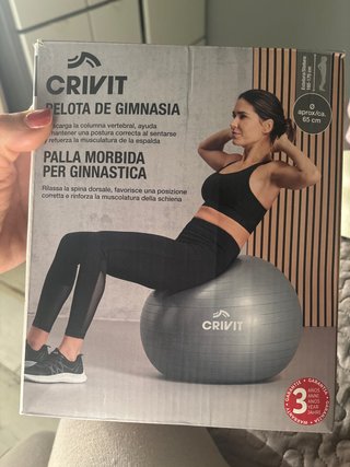 Pelota de Gimnasia Crivit 65 cm