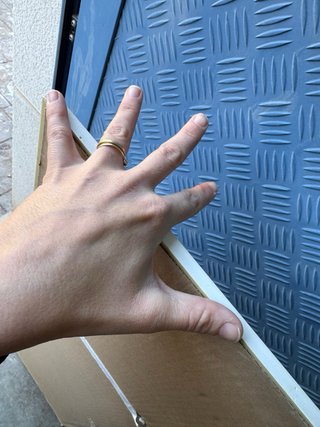 Espejo de pared blaco