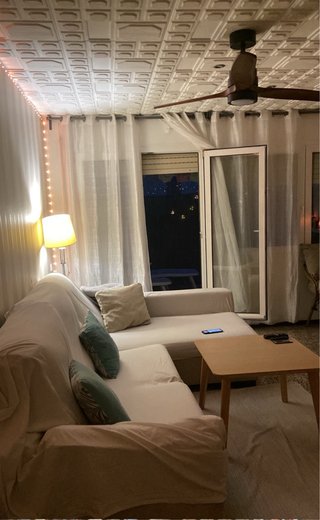 Sofá asientos extensible y conjunto de cama